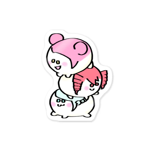 とぉてむぽぉる もちキャラA Sticker