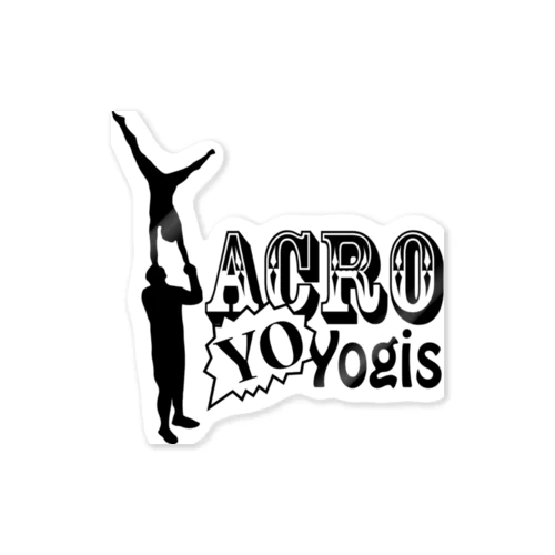 AcroYOyogis Sticker