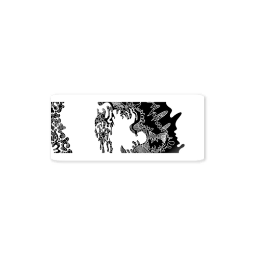 クラウmono Sticker