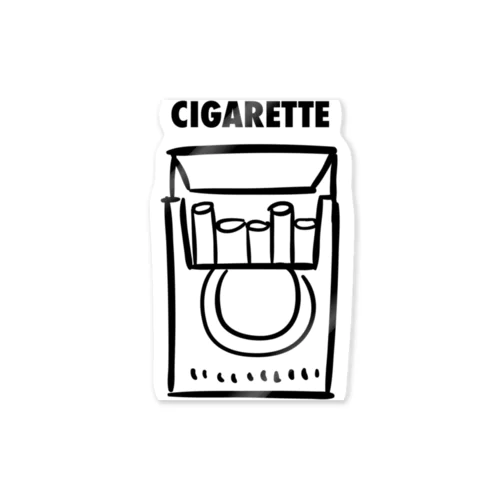 CIGARETTE-シガレット- ステッカー