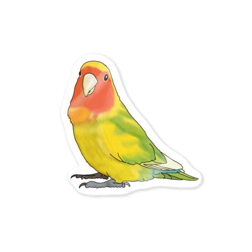 コザクラインコ ななちゃん Sticker