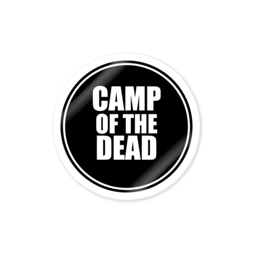 CAMP OF THE DEAD　Logo　B ステッカー