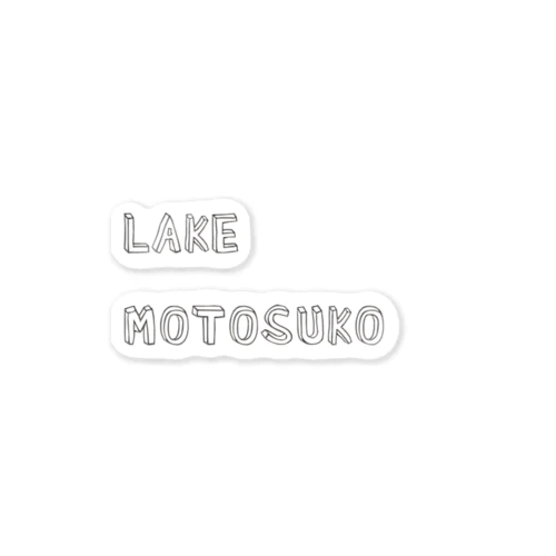 LAKE MOTOSUKO STICKER ステッカー