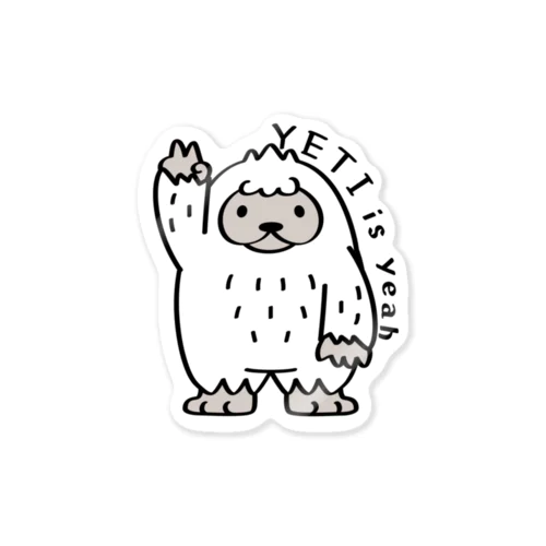 CT94　YETI is yeah*とうちゃん*S Sticker