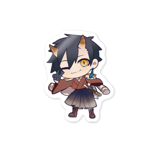 ミニキャラ藤四郎くん Sticker