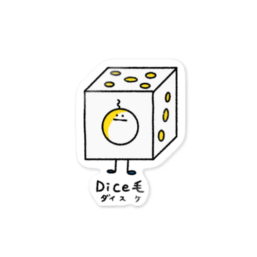 diceケ ステッカー