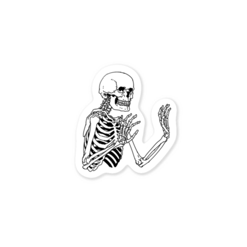 骨のスタンプ Sticker