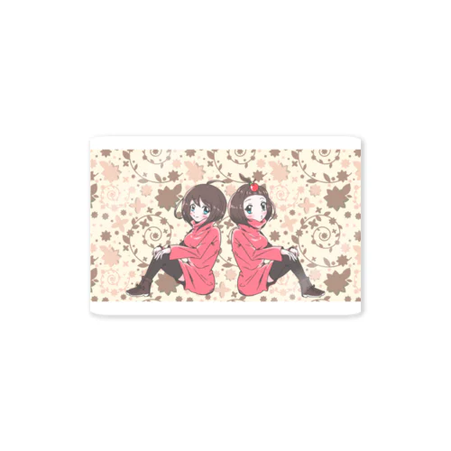 どちらがお好きですか？【りんごちゃん🍎】 Sticker