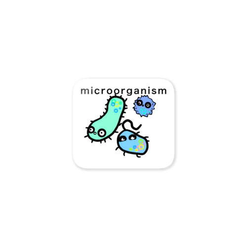 Microorganisms Sticker