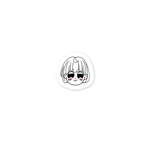 おかっぱちゃん Sticker