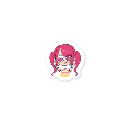 どきどきちゃん　（パンケーキあり） Sticker