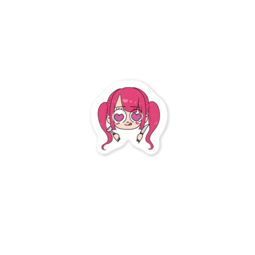 どきどきちゃん　（パンケーキなし） Sticker