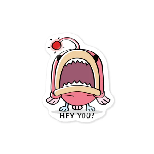 CT32海の底のあんこ姫*HEY YOU!*A*s Sticker
