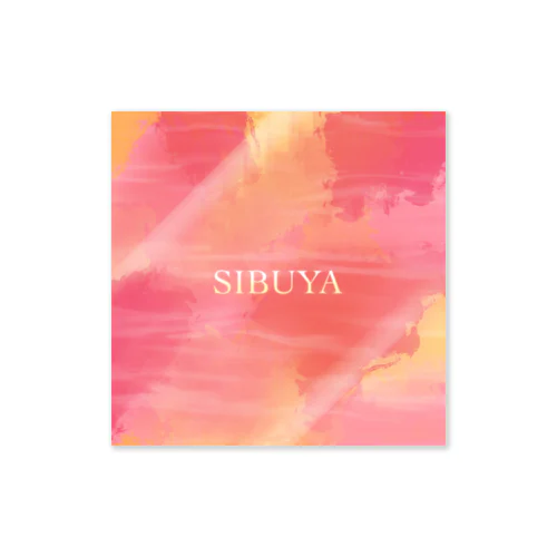 SIBUYA  Sticker
