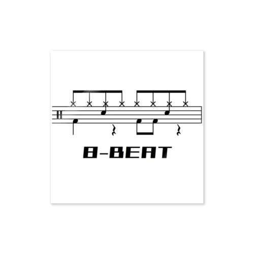 ドラム 8-BEAT ステッカー