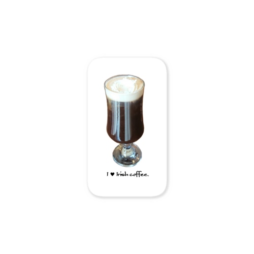 アイリッシュ・コーヒー　Irish Coffee Sticker