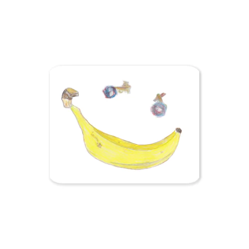 バナナスマイリー　Banana Smiley ステッカー
