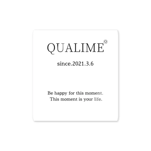 QUALIME Sticker