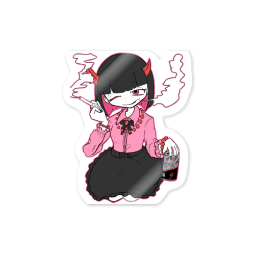 鬼っ娘メンヘラナオンさん Sticker