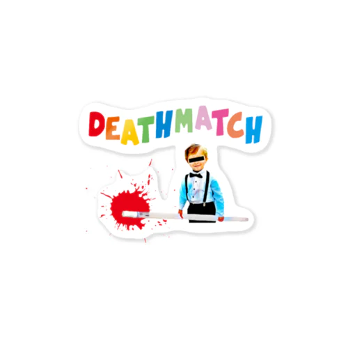 DEATH MATCH CHILD Sticker