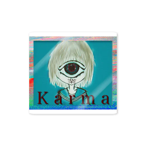 孤独のカルマちゃん Sticker