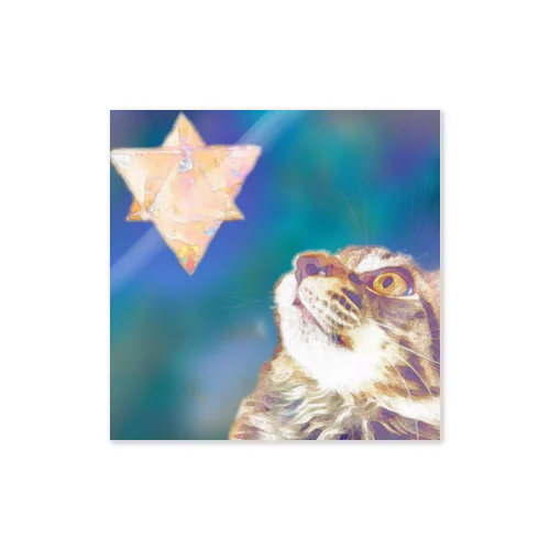 宇宙猫☆Miracle Cat Sticker