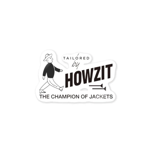 HOWZIT ステッカー