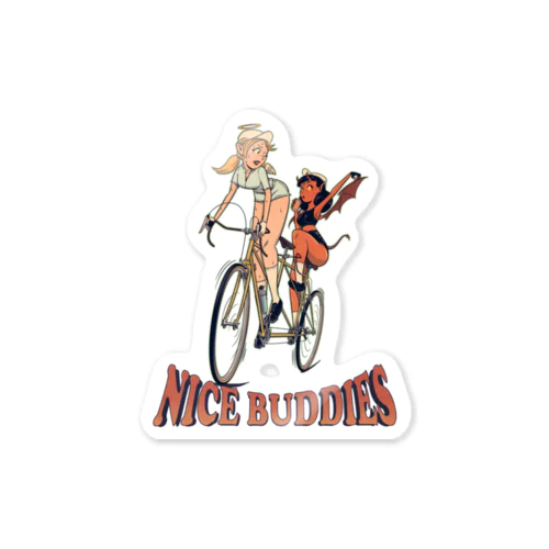 "NICE BUDDIES" ステッカー