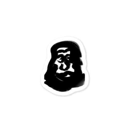 FACE”1” Sticker