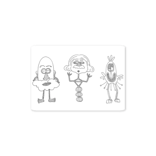 ONIGIRI-FAMILY Sticker
