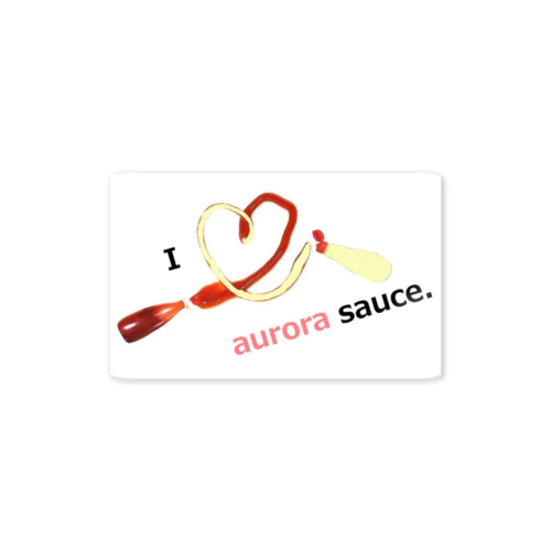ケチャップ+マヨ　Ketchup and Mayonnaise Sticker