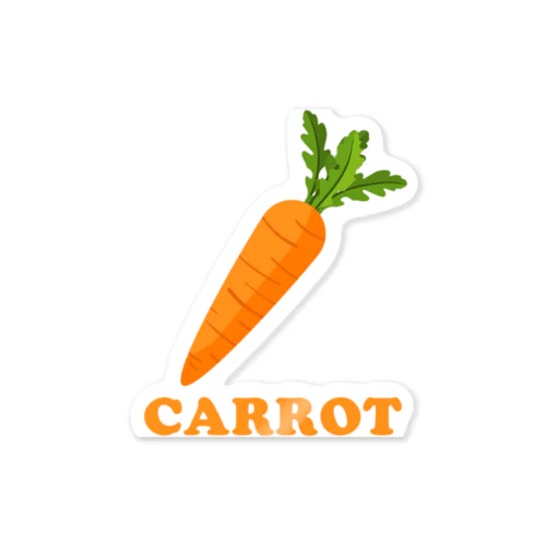 CARROT-ニンジン- ステッカー