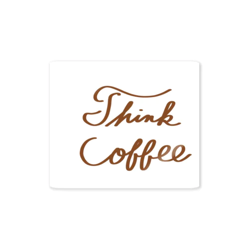 Think coffee ステッカー