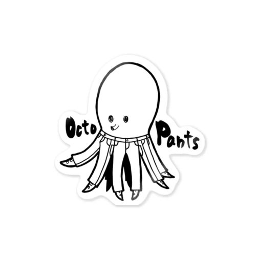 OctoPants Sticker