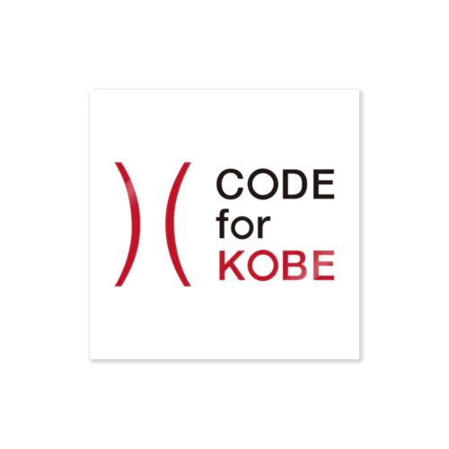 Code for Kobe ロゴアイテム ステッカー