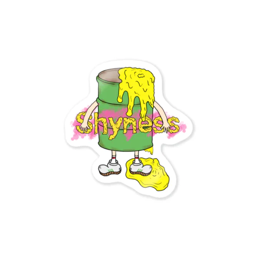 shyness oil Sticker