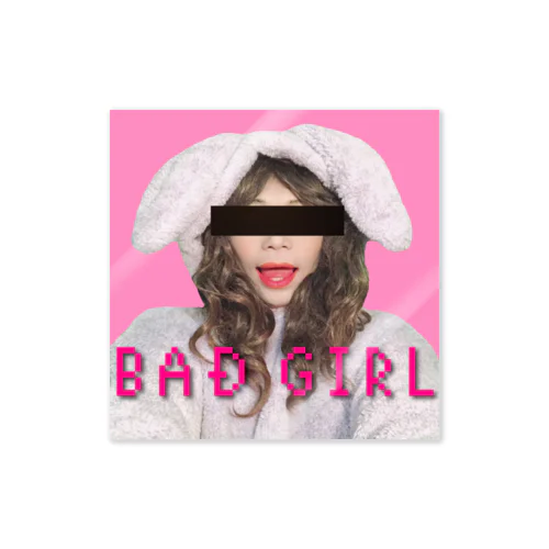 BAD GIRL Sticker