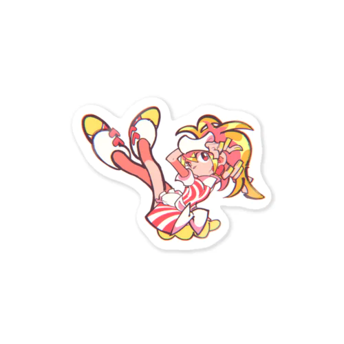 ウェイトレスなステッカー Sticker