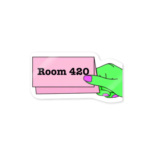 Room 420 Vol.1 Sticker