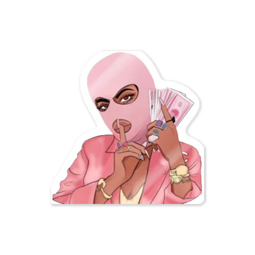 BAD BITCH GAL Sticker