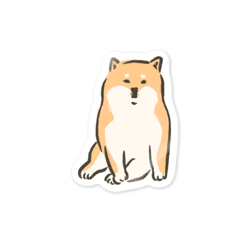 柴犬【せいこせんせい】 Sticker