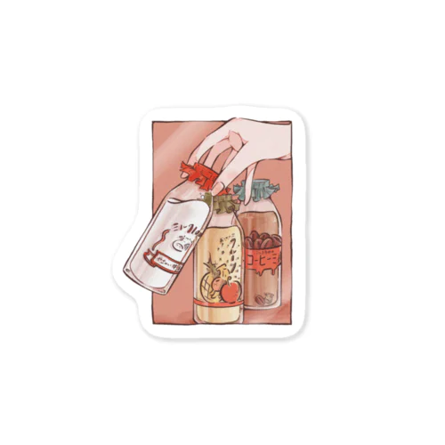 牛乳瓶 Sticker