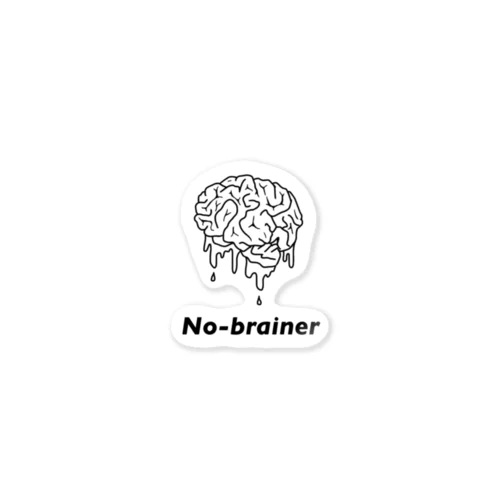 No-brainer  ステッカー