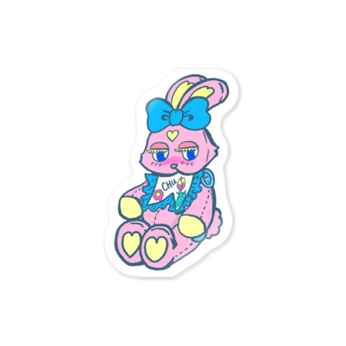 ぬいぐるみちゃん Sticker