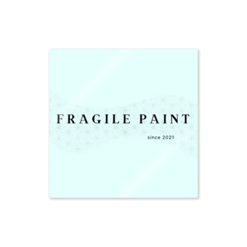 fragile paint ステッカー ステッカー