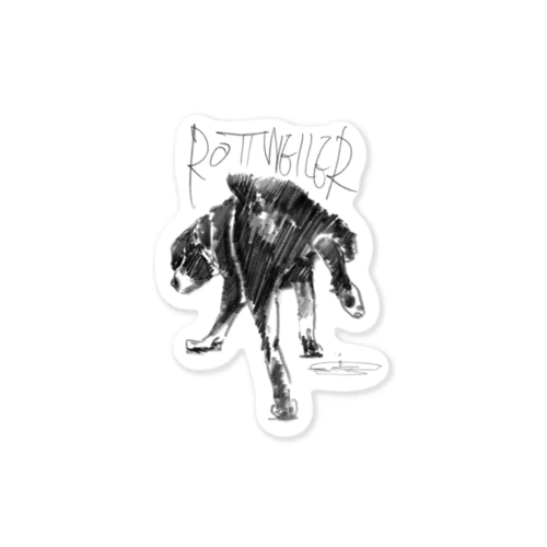 ROTTWEILER（おしっこー） Sticker