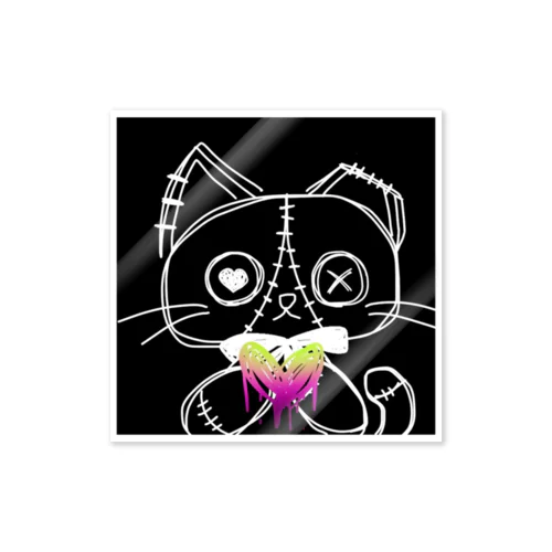 ツギハギねこ Sticker