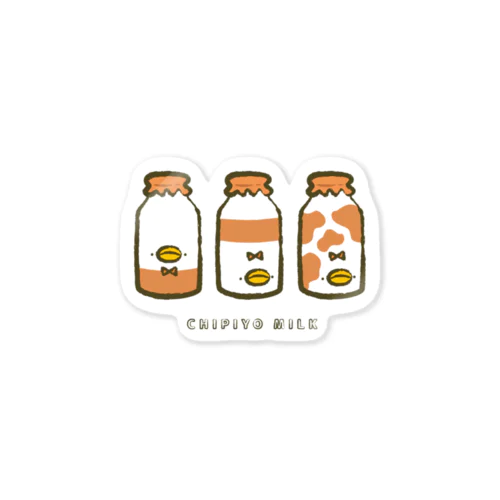 CHIPIYO MILK Sticker