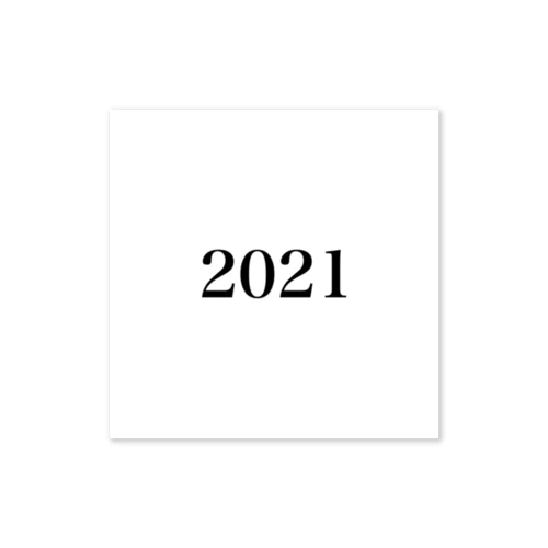 2021年 Sticker