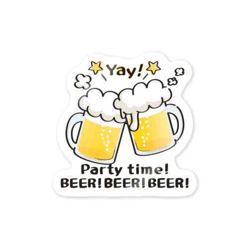 CT125 BEER!BEER!BEER!s Sticker